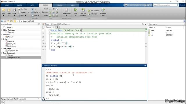 Global Variables in MATLAB | Introduction to MATLAB | Chapter 7 смотреть онлайн
