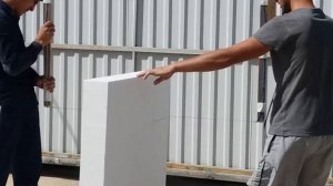 Как режут пенопласт лучковой пилой с нихромовой нитью, коза для резки пенопласта