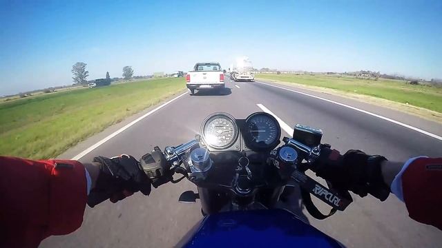 Honda Cb1 400 GOPRO смотреть онлайн
