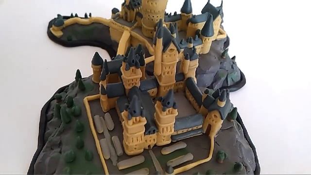 ХОГВАРТС ИЗ ПЛАСТИЛИНА. Гарри Поттер. обзор. смотреть онлайн