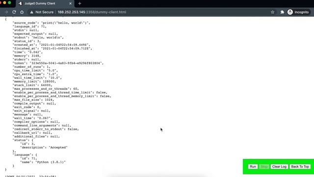 Judge0 • Online Code Execution System • Synchronous & Asynchronous Code Execution Demo смотреть онлайн
