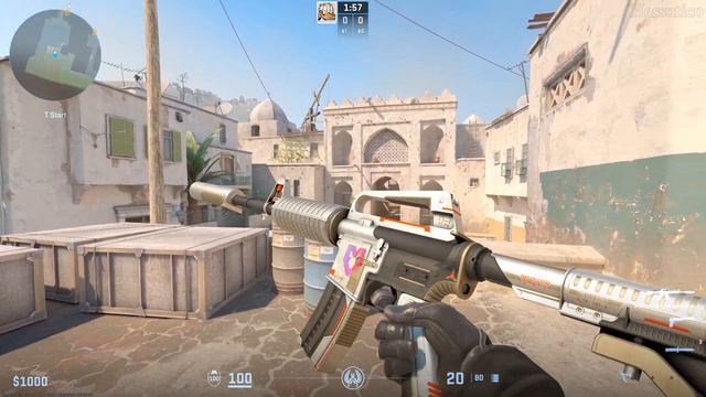 M4A1-S Mecha Industries (Field-Tested) - CS2 Skin Showcase смотреть онлайн