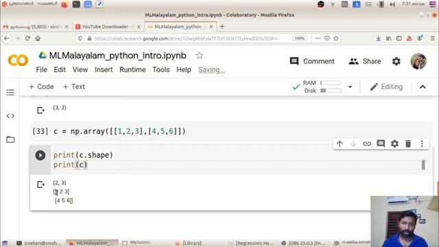 Machine Learning - Malayalam - Part 7 - Python Numpy смотреть онлайн