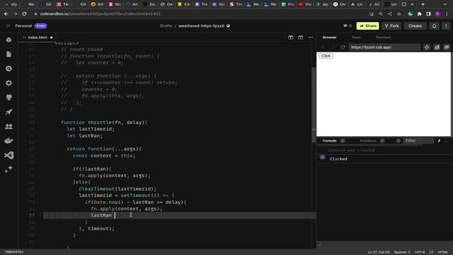 3 different type of throttle function in JavaScript | JavaScript Interview Question - 53 смотреть онлайн