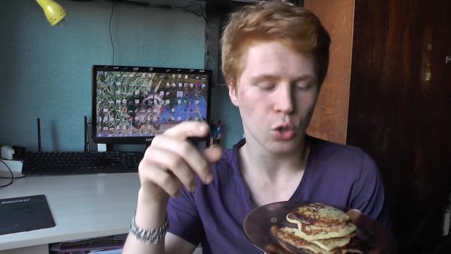 Как сделать БАНАНОВЫЕ БЛИНЧИКИ? R#83 - \How to make BANANA PANCAKES? смотреть онлайн