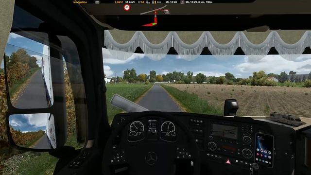With Schumi Actros MP4 & MatzeH´s Actros Plus Addon loading an Pomezania. смотреть онлайн