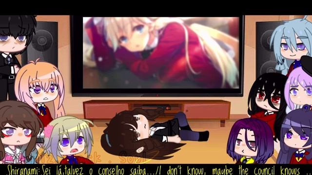 [✂️] Classroom of Elite react to Rap do Ayanokoji (Takeru)+ Amv [✂️] (Gc| Gacha Club) - ????- смотреть онлайн