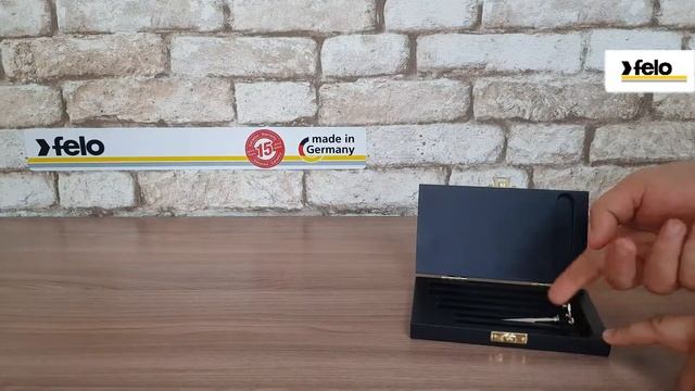 Обзор набора шлицевых плоских отверток для точных работ Felo 24596106 смотреть онлайн