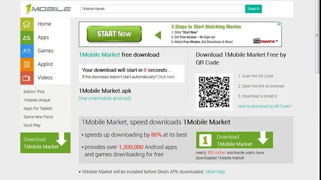 1mobile market sve besplatno !!!! смотреть онлайн