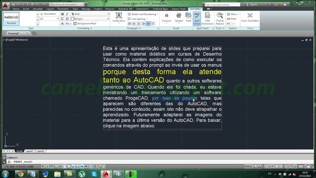 AutoCAD Básico - 200 - MTEXT (Dicas Finais) смотреть онлайн