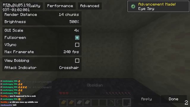 [FWR] Minecraft in 1:53 (Set Seed Glitchless) смотреть онлайн