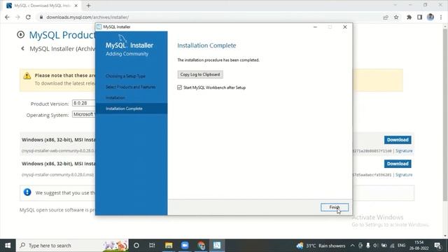 MySQL Workbench Installation смотреть онлайн