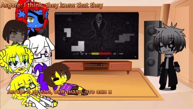 Undertale react to HFTV Phase 6 / Реакция Андертейл на П. с П. Стадия 6 смотреть онлайн