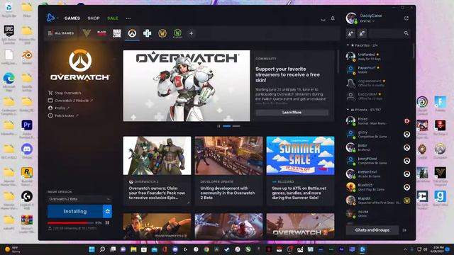 Playing Overwatch Getting Ready For The Ow2 Beta смотреть онлайн