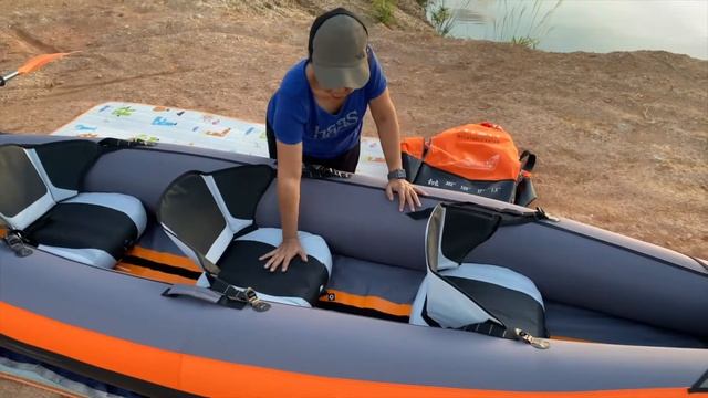 รีวิว เรือคายัค แบบสูบลม ITIWIT 3-Person Inflatable Kayak พกไปเที่ยวที่ไหนก็ได้ ง่ายสุดๆ смотреть онлайн