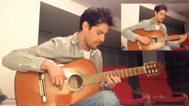 Acoustic guitar improvisation - Valencia CG190 Guitar смотреть онлайн