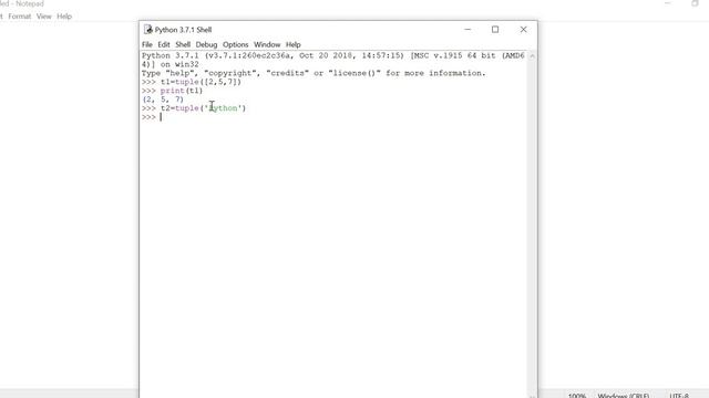Python-tuple( ) method Example смотреть онлайн