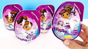 ПЛАСТИКОВЫЕ СЮРПРИЗЫ Нелла Отважная принцесса Danli! ИГРУШКИ, мультик Nickelodeon Surprise unboxing