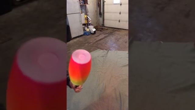 neon spray painted ombré how to. смотреть онлайн