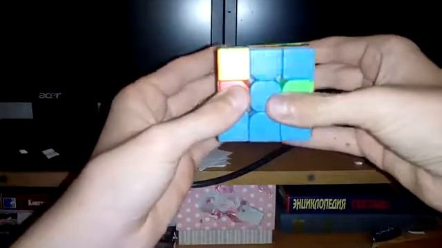 Краткая обучалка по тому как собирать кубик Рубика 3х3