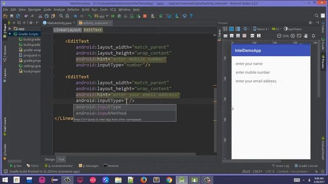 13. EditText in Android part-1 Urdu/Hindi смотреть онлайн