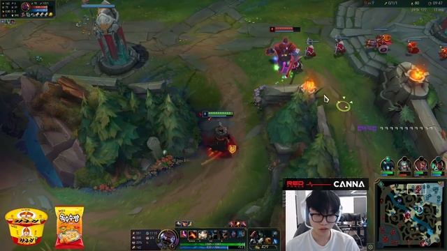Canna reaction to Thebausffs big brain proxy strat смотреть онлайн