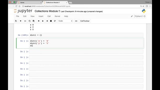 Collections Module - OrderedDict смотреть онлайн