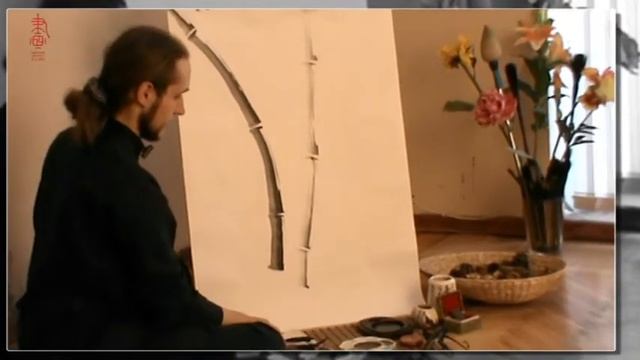 Обучение китайской живописи бамбукаЧасть 4 Стебель бамбука и сочленения смотреть онлайн