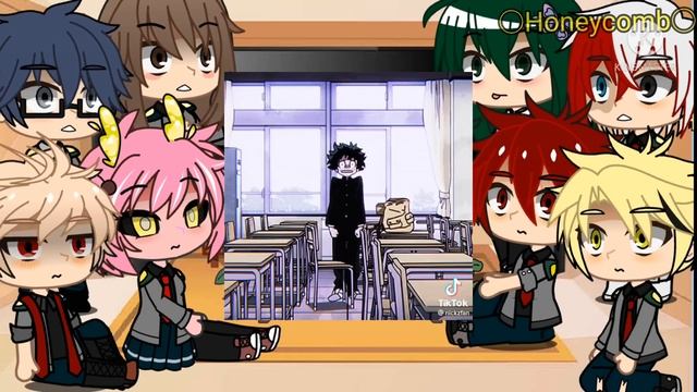 Class 1A reacts to Villain Deku |MHA| •Gacha Club• READ DISC смотреть онлайн