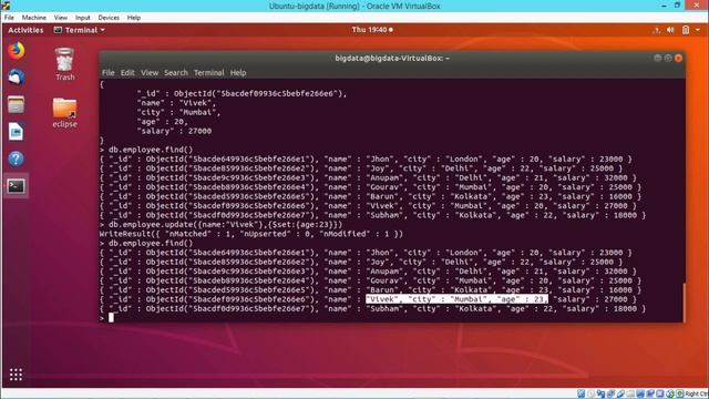 Document Updating in MongoDB смотреть онлайн