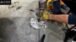 замена подшипника ступицы переднего колеса... kia forte 2019-2023