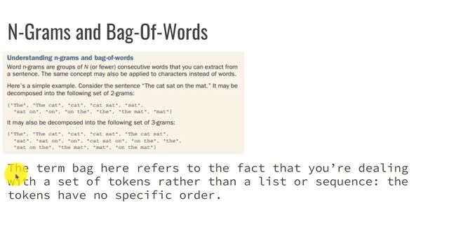 Ch6 Words Tokens Vectors Introduced from Deep Learning with Python by Francois Chollet смотреть онлайн
