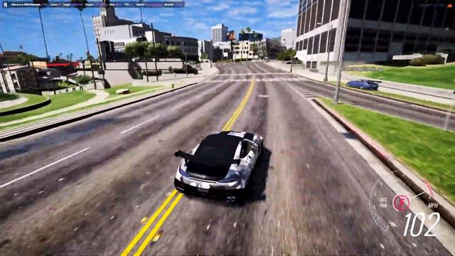Mercedes AMG GT On Gta 5 | GTA V Ultra Realistic Gameplay With RTX ON!! ? смотреть онлайн