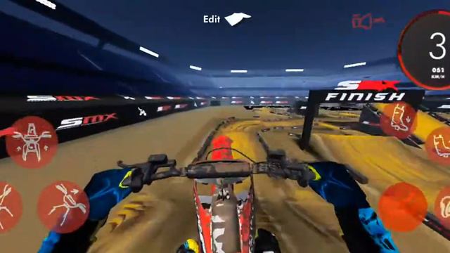 My Track Editor Supercross test - SMX: Supermoto Vs. Motocross смотреть онлайн