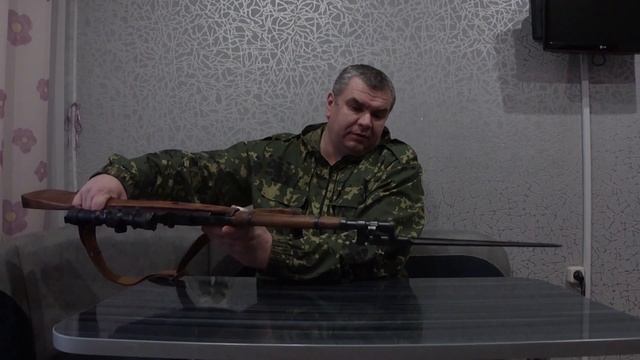 Штык для моего карабина Мосина из ИЖ-38с смотреть онлайн