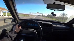 ЕДУ НА ВАЗ 2109 - ВИД ОТ ПЕРВОГО ЛИЦА