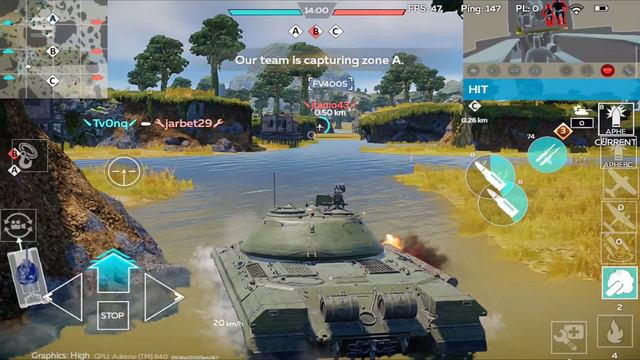 War Thunder Mobile: Russian Medium T54 / T10 Battle Tank Gameplay (4K/60FPS) смотреть онлайн