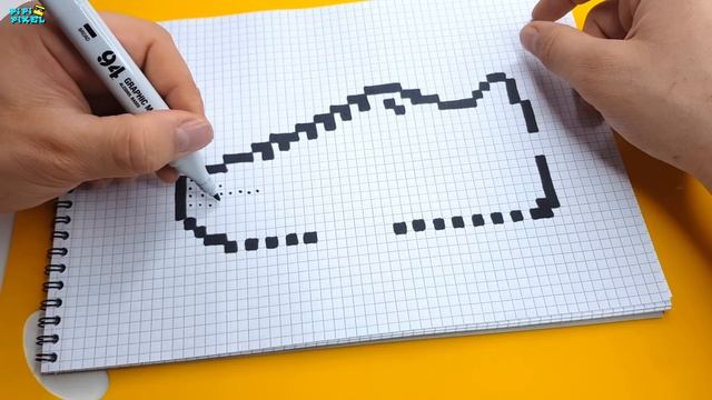ОБУВЬ NIKE AIR MAX| PIXEL ART ! РИСУНКИ ПО КЛЕТОЧКАМ ОБУВЬ НАЙК Nike Shoes КАК НАРИСОВАТЬ? смотреть онлайн