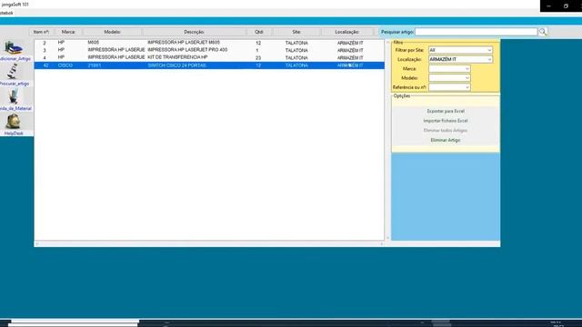 Stock Management Presentation APP, Python, Tkinter, ttk, ... смотреть онлайн