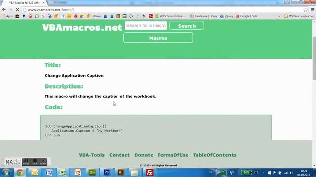 Change Application Caption - VBA Macros - Tutorial - MS Excel 2007, 2010, 2013 смотреть онлайн