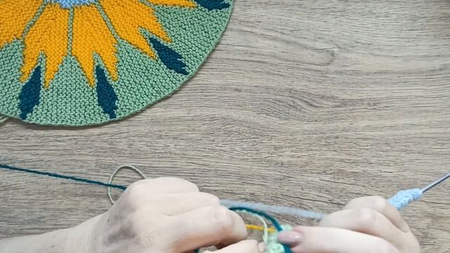 МК ЧЕХОЛ на круглую подушку Расцветай смотреть онлайн