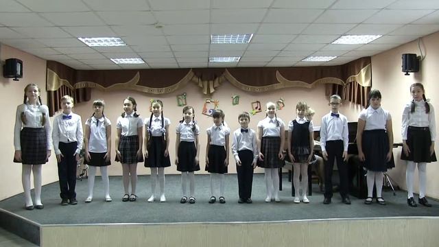 142288, хор 2 классов, г Мыски, Весенний вальс смотреть онлайн