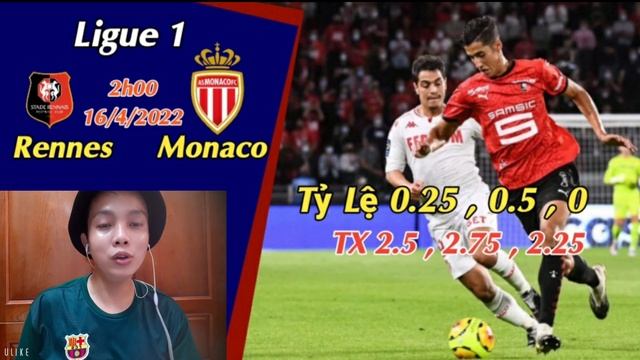 Soi kèo trực tiếp Rennes vs Monaco - 2h00 Ngày 16/4/2022 - vòng 33 Ligue 1 смотреть онлайн