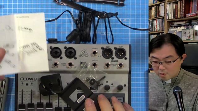 개인 방송을 위한 소형 디지털 믹서 behringer FLOW8 개봉기 смотреть онлайн