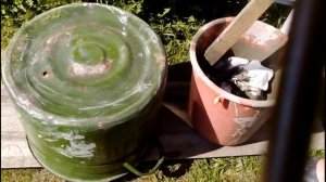 Садовые горшки из цемента своими руками