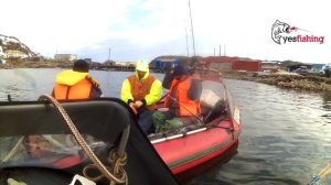 Баренцево море. Рыбалка в Териберке. Треска на Шуруповерт. часть 1