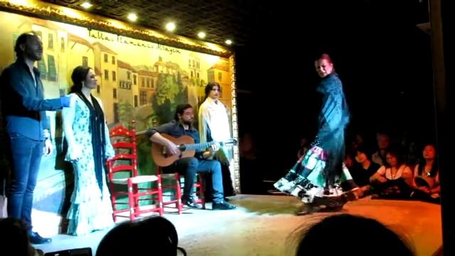 Фламенко в Испании. Гранада. Tablao "Albayzin", Granada, Spain ч. 5 смотреть онлайн