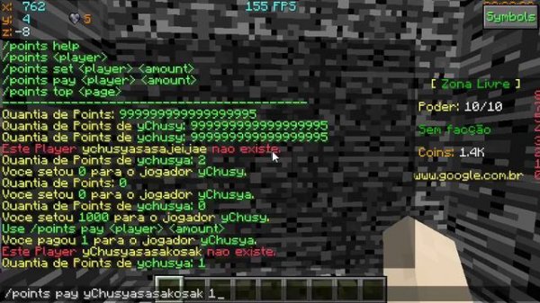 yPoints - Minecraft Plugin ( Your new points plugin )