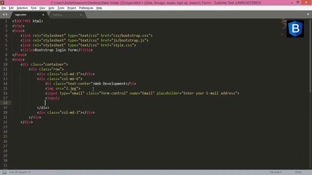 Bootstrap Login Design Form Code And Example - How To Create Bootstrap Login Design Form Source Cod смотреть онлайн