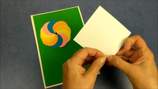 Открытка на день рождения своими руками. Birthday greeting card. смотреть онлайн